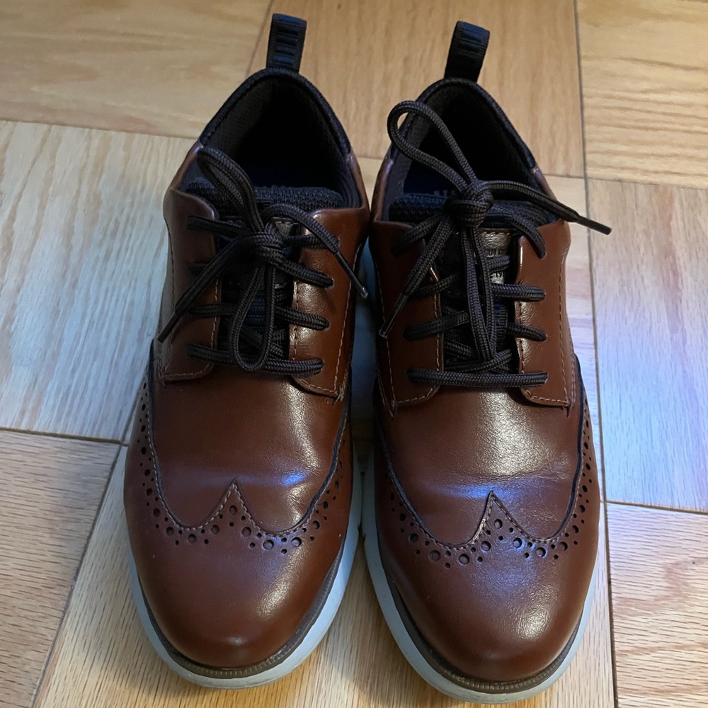 Nunn Bush Brown Leather Oxfords